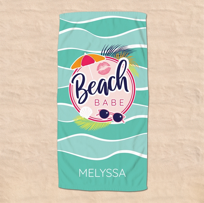 Picture of Beach Babe Beach Towel
