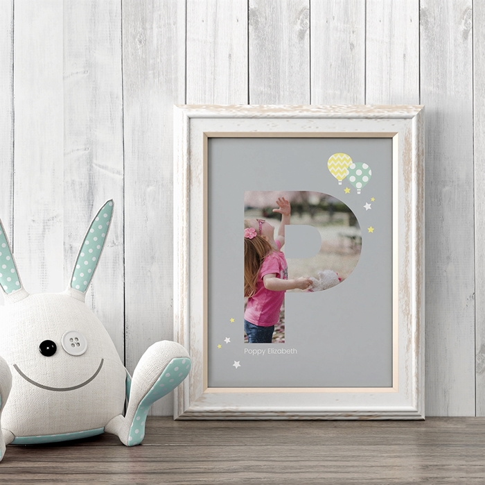 Picture of Baby & Kids Letter P Poster
