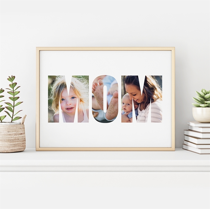 Picture of Mom Photo Personalized Poster
