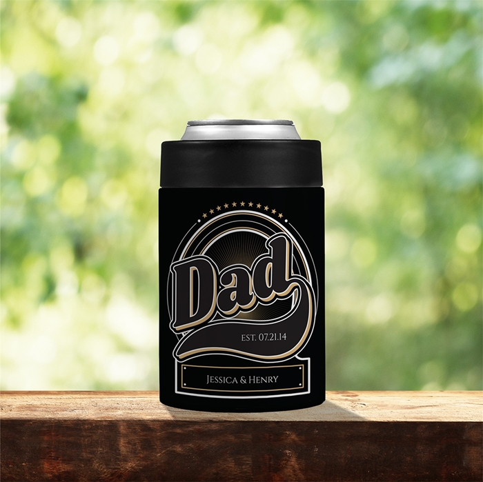 Picture of Dad Stainless Steel Koozie