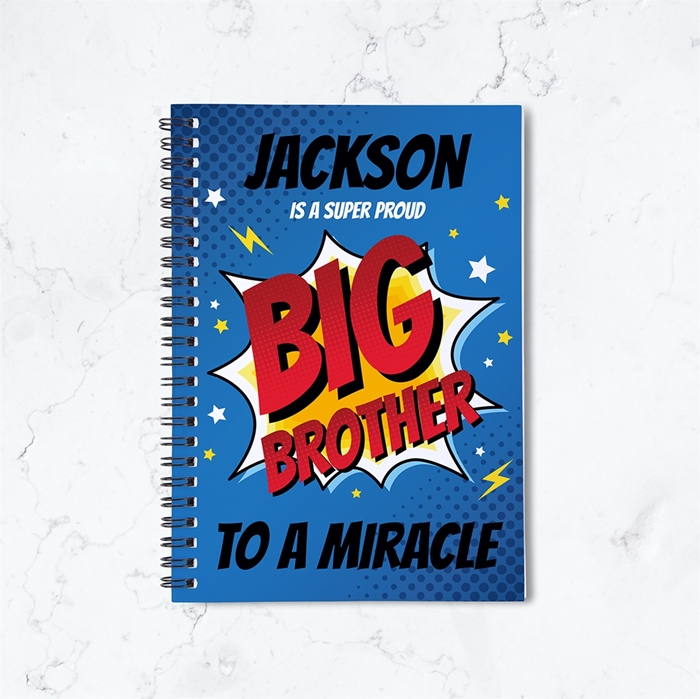 Picture of Super Big Brother Spiral Notebook