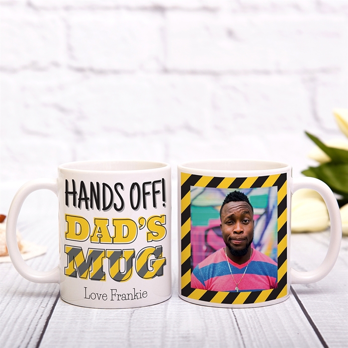 Picture of Hands Off Dad's Personalized Mug