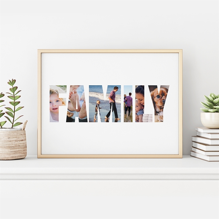 Picture of Family Personalized Photo Poster