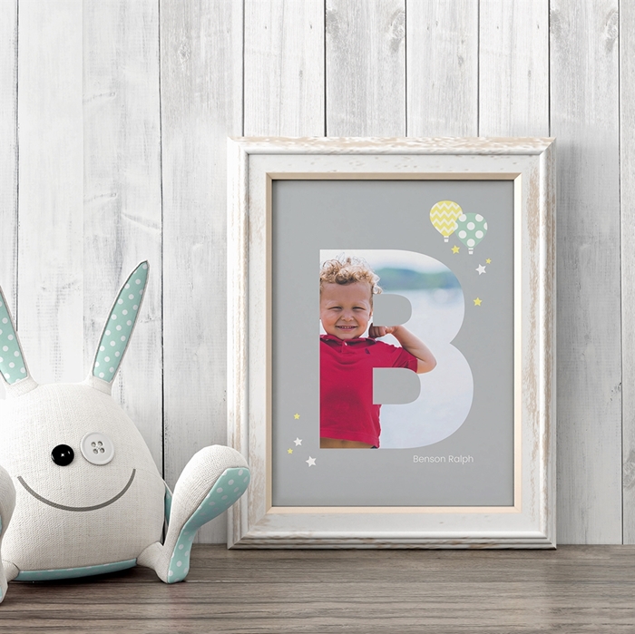 Picture of Baby & Kids Letter B Poster