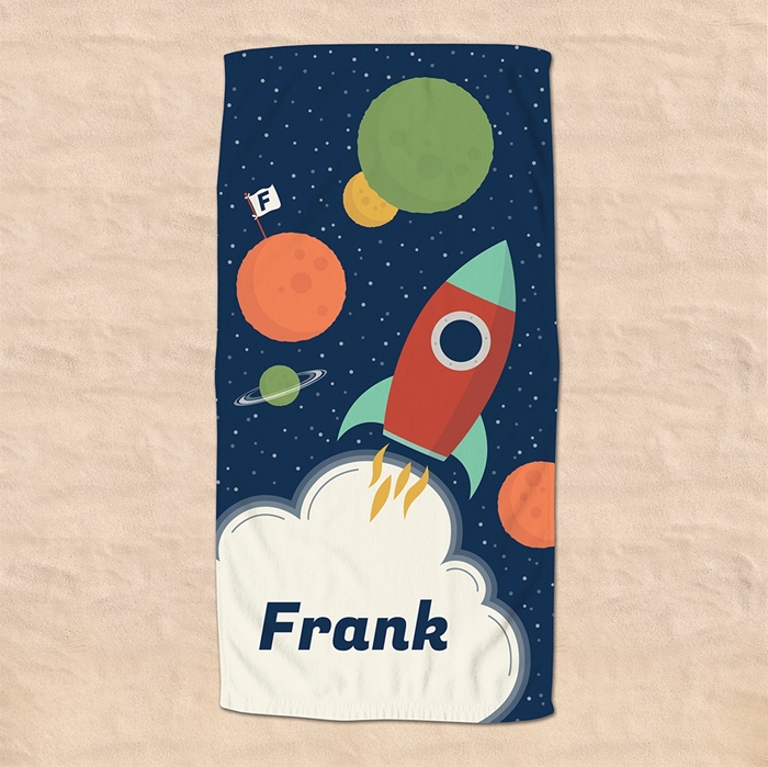 Picture of 3-2-1 Blast Off Beach Towel